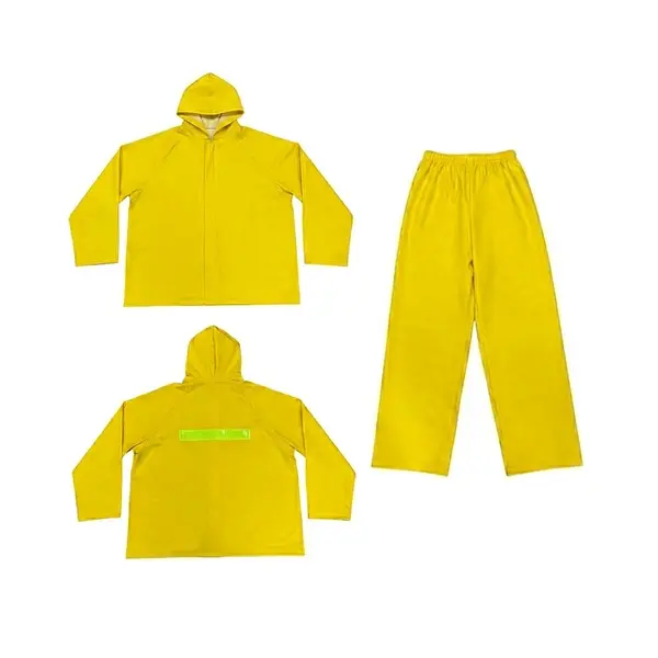 Impermeable 2 Piezas Calb 18 Color Amarillo