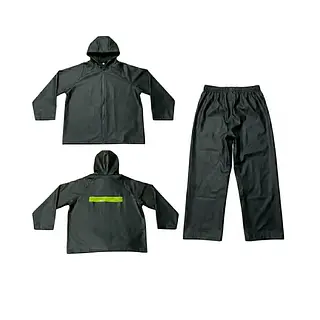 Impermeable 2 Piezas Calb 18 Color Negro