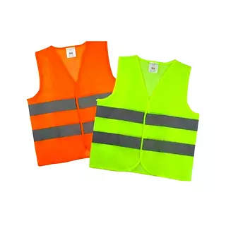 Chaleco Reflectivo Unisex Talla Unica Verde/Naranja